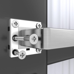 Klamka do drzwi wewnętrznych AwmnSrman stal nierdzewna