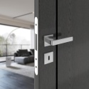 Klamka do drzwi wewnętrznych AwmnSrman stal nierdzewna