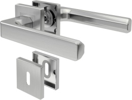 Klamka do drzwi wewnętrznych AwmnSrman stal nierdzewna