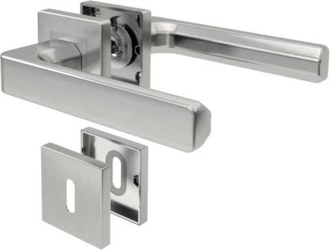 Klamka do drzwi wewnętrznych AwmnSrman stal nierdzewna