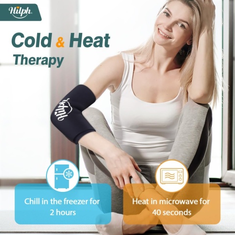 Kompres żelowy Hilph opaska chłodząca do łokci i kolan