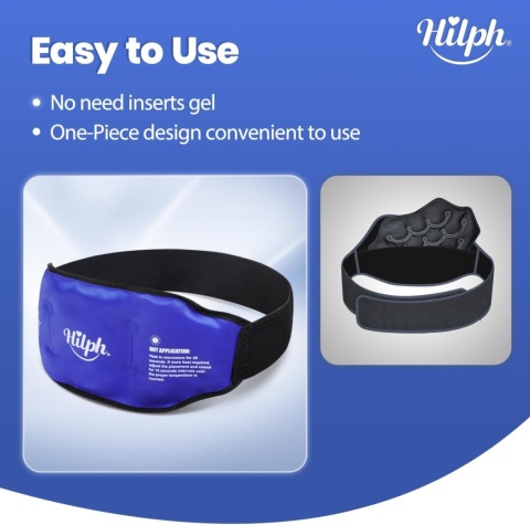 NAKŁADKA ŻELOWA NA PLECY ULGA BÓLU TERAPIA ZIMNEM I CIEPŁEM KOMPRES ŻELOWY