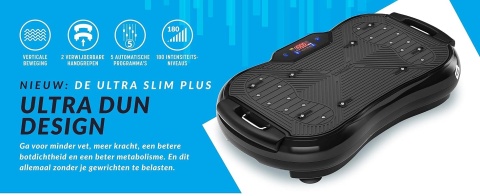 Platforma wibracyjna Bluefin Fitness Ultra Slim Plus 500 W