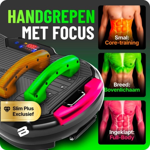 Platforma wibracyjna Bluefin Fitness Ultra Slim Plus 500 W