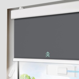 Rolety elektryczne DENFOON zasilane energią słoneczną