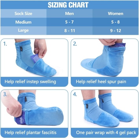 Skarpety Hilph do terapii zimnem