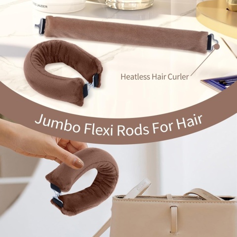 WAŁKI LOKÓWKI PAPILOTY DO KRĘCENIA WŁOSÓW BLOWOUT MIĘKKIE 3 SZTUKI XXL