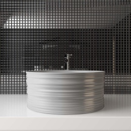 Waschbecken24 41 x 41 x 18 cm, designerska umywalka ceramiczna