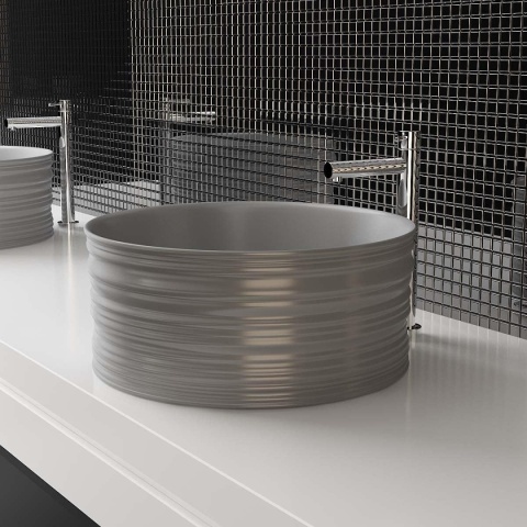 Waschbecken24 41 x 41 x 18 cm, designerska umywalka ceramiczna