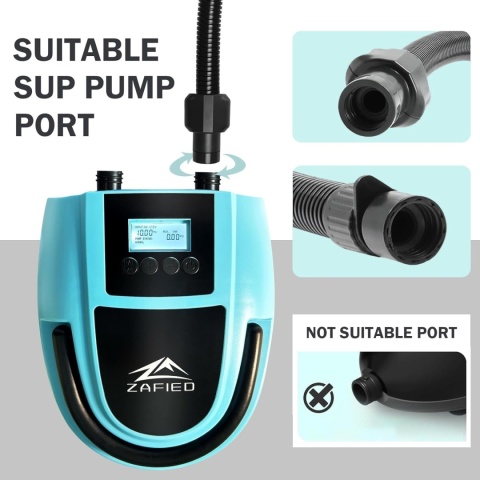 Zestaw adapterów do pompy, 1 szt., pompa sup, wąż powietrza, 7 dysz