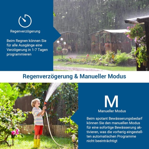 nowy sterownik nawadniania DEWENWILS 4 wyjścia komputer