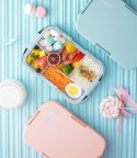 Bento pudełko na lunch pojemnik do żywności z 6 przegródkami lunch box