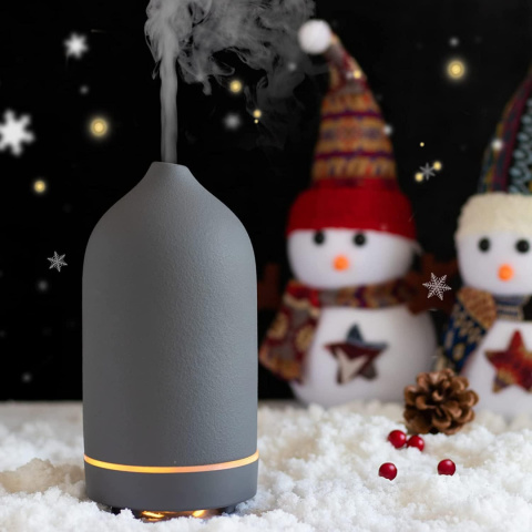 Dyfuzor zapachowy do olejków eterycznych, nawilżacz Premium Ceramiczny Dyfuzor zapachowy do olejków eterycznych, nawilżacz Premium Ceramiczny