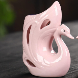 Hosoncovy Wielofunkcyjny ceramiczny łabędź wazon Home Decor