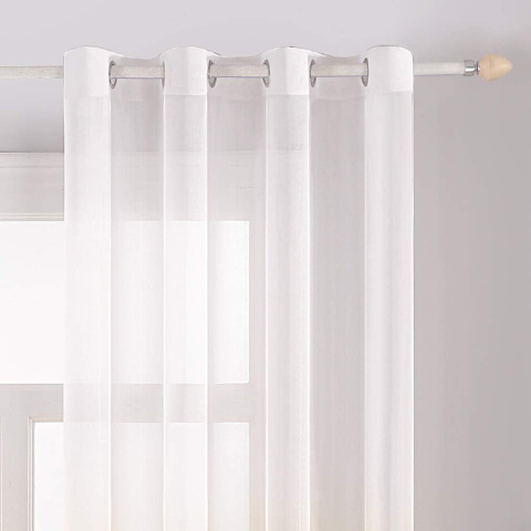 MIULEE Sheer Zasłona z woalu, przezroczysta, cieniowana, 245 x 140 cm MIULEE Sheer Zasłona z woalu, przezroczysta, cieniowana, 245 x 140 cm