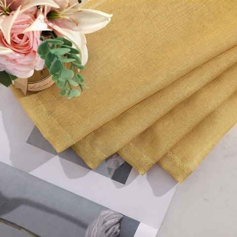 MIULEE Sheer Zasłona z woalu, przezroczysta, cieniowana, 245 x 140 cm MIULEE Sheer Zasłona z woalu, przezroczysta, cieniowana, 245 x 140 cm