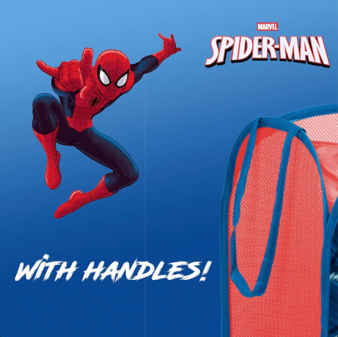 Pop-Up kosz na pranie,zabawki, do przechowywania, na ubrania Spiderman Pop-Up kosz na pranie,zabawki, do przechowywania, na ubrania Spiderman