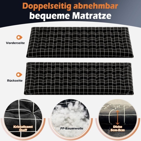 Atorpok składane łóżko kempingowe 200kg