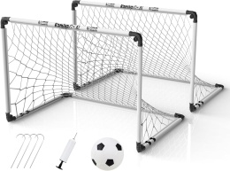 BRAMKI PIŁKARSKIE KAMIYA 2PACK DLA DZIECI SKŁADANE PRZENOŚNE OGRODOWE SPORT