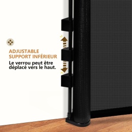 Bramka ochronna na schody, przegroda 300cm wysokość 84cm