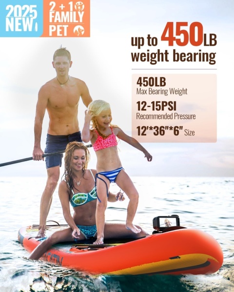 DESKA SUP pompowana z wiosłem WATTSUP paddle board F12 12' 366 cm