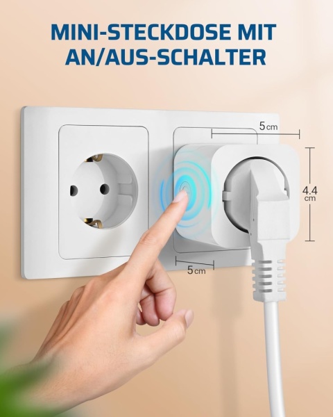 DEWENWILS Gniazda radiowe z pilotem zdalnego sterowania, 16 A, 3680 W