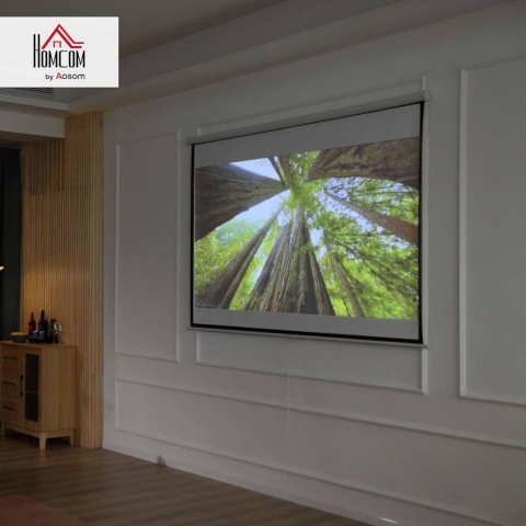 EKRAN PROJEKCYJNY RZUTNIKA 100" 200x150 cm