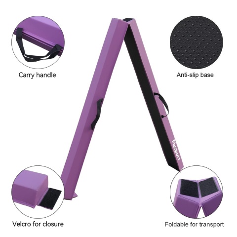 FBSPORT 270 cm Belka równoważna dla dzieci, składana plus torba