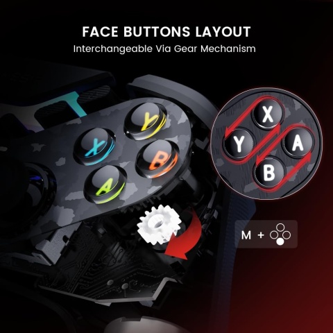 GameSir Tarantula Pro Bezprzewodowy Kontroler PC RGB