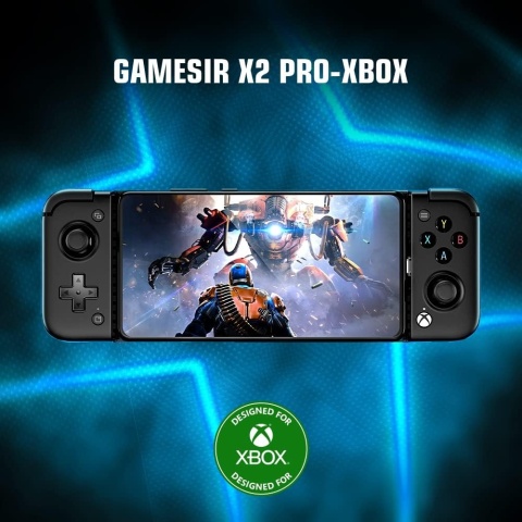 Gamepad GameSir X2 Pro Xbox Mobilny Kontroler Android z Uchwytem na Telefon