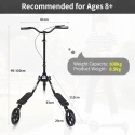 HULAJNOGA BALANSOWA TRÓJKOŁOWA SKRĘTNA AOODIL SWING SCOOTER 8+