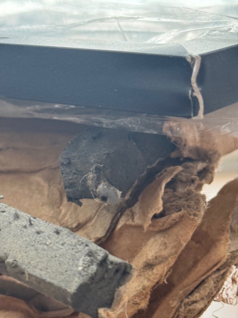 Lustro Koonmi stojące prostokąt rama metal 50x160 cm