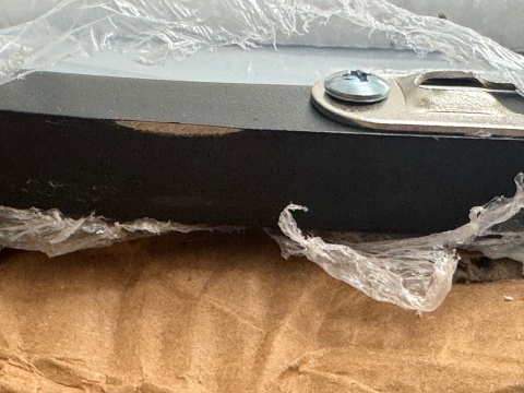 Lustro stojące prostokąt rama metal 163 x 53 cm,