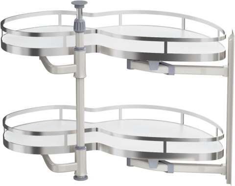 MAGIC CORNER KOSZ WYSUWANY CARGO NAROŻNY PRAWY NERKA HAMULEC DOCIĄG 800 mm