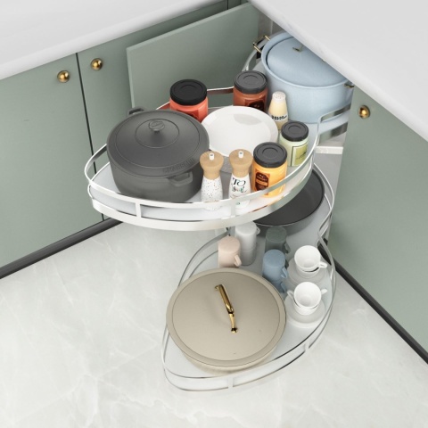 MAGIC CORNER KOSZ WYSUWANY CARGO NAROŻNY PRAWY NERKA HAMULEC DOCIĄG 800 mm