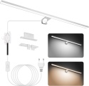 NIORSUN Lampa łazienkowa LED, 18 W, 80 cm, temperatura 4000 K, 6000 K