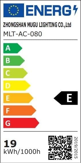 NIORSUN Lampa łazienkowa LED, 18 W, 80 cm, temperatura 4000 K, 6000 K