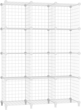 ORGANIZER PÓŁKA MODUŁOWA SZAFKA 12 SZEŚCIANÓW REGAŁ AWTATOS R15
