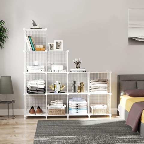 ORGANIZER PÓŁKA MODUŁOWA SZAFKA 12 SZEŚCIANÓW REGAŁ AWTATOS R15