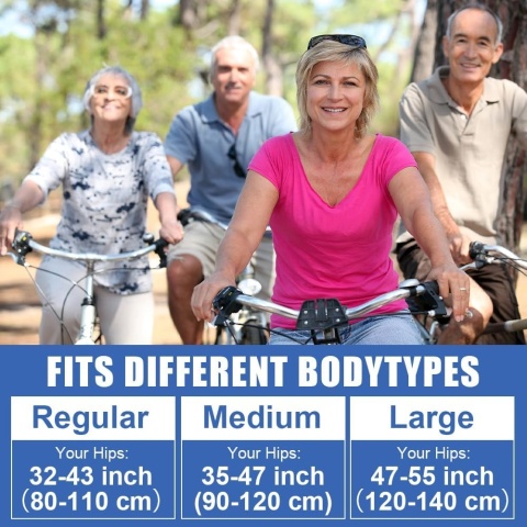 Pas Biodrowy Lędźwiowy Stabilizujący Wspierający 110 CM