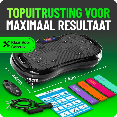 Platforma wibracyjna Bluefin Fitness Ultra Slim Plus 500 W