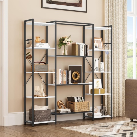 Regał YITAHOME, industrialny regał z 13 półkami