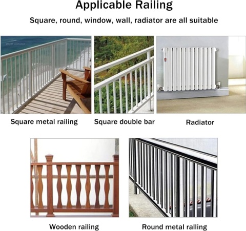 STOLIK BALKONOWY SKŁADANY NA BALKON TARAS BALUSTRADĘ WISZĄCY REGULOWANY