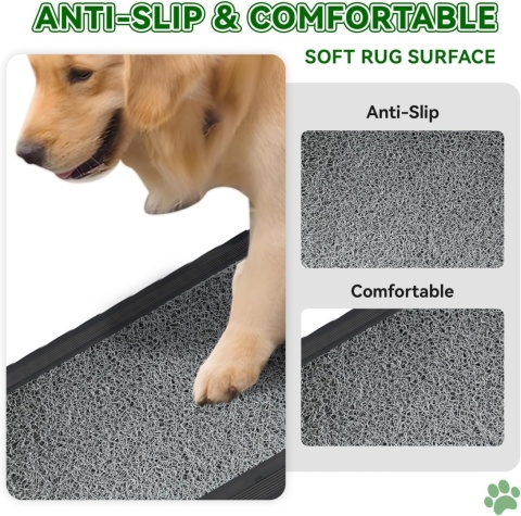 Składana rampa dla psów z dywanikiem antypoślizgowym, 180 x 50 cm, 129 kg