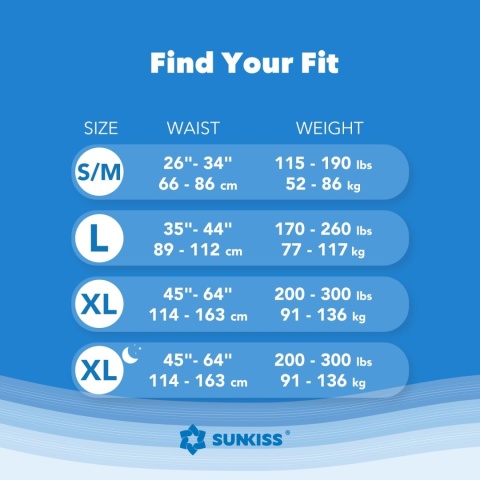 Sunkiss TrustPlus Majtki dla dorosłych na nietrzymanie moczu r. xL 16 szt.