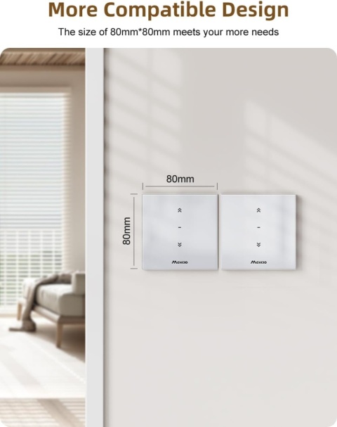 Wlan przełącznik rolety 6,1 generacji, inteligentne sterowanie głosem