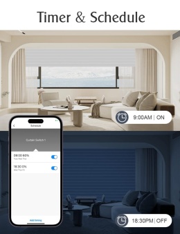 Wlan przełącznik rolety 6,1 generacji, inteligentne sterowanie roletami