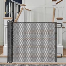 Bramka ochronna na schody wysuwana 110 x 78 cm