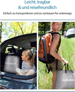 Materac dmuchany z elektryczną pompką 203 x 152 x 46 cm