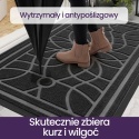 DEXI Wycieraczka do drzwi wejściowych, 90 x 150 cm, antypoślizgowa